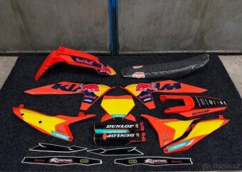 Sada plastů + sedlo KTM SX SX-F 23+