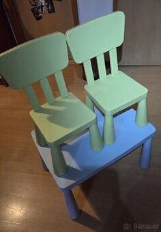 Dětský stůl a židle IKEA Mammut