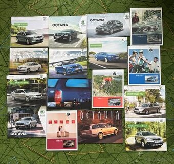Škoda Octavia prospekty, Škoda katalogy