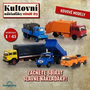 Kultovní náklaďáky minulé éry DeAgostini  DeA