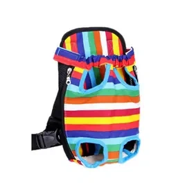 Cestovní klokánka pro psy a kočky - Duha vel. S