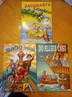 Čtyřlístek - 3 knihy v pevné vazbě