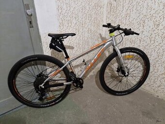 AMULET 27,5 Youngster 1.10 - alu brushed transparent/red