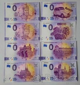 Suvenírové 0 euro a MEMO bankovky 3