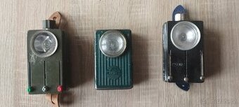 Staré svítilny baterky MY DAY, NARVA