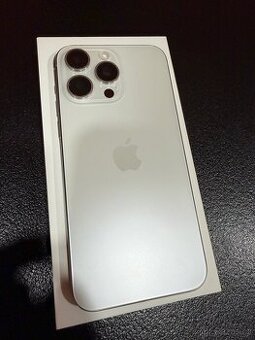 Iphone15 PRO MAX 256 GB bílý
