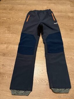 Zateplené softshellové kalhoty, vel 170