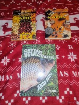 Knihy pro rybáře, rybářství, rybaření, kapry