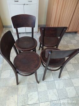 Ohýbané židle Bernkop + nábytek kuchyňský. 608863852