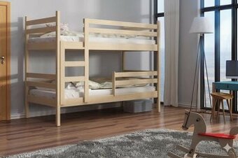 NOVÁ patrová postel palanda MASIV DŘEVĚNÁ