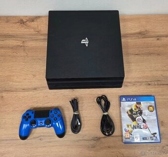 PlayStation 4 PRO 1 TB +1.ovladač +1.hra