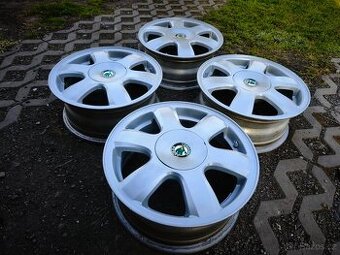 ALU disky originál Škoda 5x100 R15