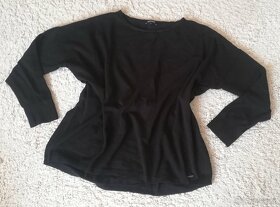 Dámský černý lehký svetr, svetřík, halenka,vel.42/L,jak NEW