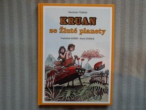 Kraun ze žluté planety+pamětní list,komiks