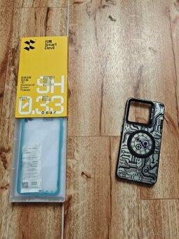 Prodám tvrzené sklo 2x,pouzdro na Xiaomi 13T Pro