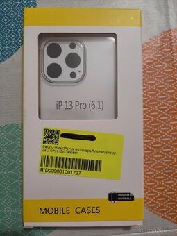 Kryt a 2x sklo na Iphone 13 PRO