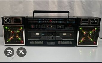 Koupím Radiomagnetofon Kensonic disco light - 1