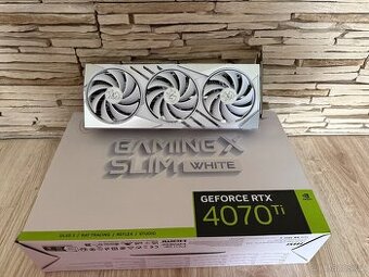 MSI GeForce RTX 4070 Ti SUPER GAMING X SLIM WHITE 16G