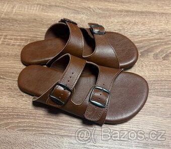 Ahinsa shoes - Dámské nazouvací barefoot sandály velikost 38
