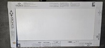 Bílá unicolor dlažba Kronos Talco 60x120 cm