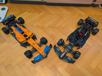 Lego F1 Mercedes a McLaren