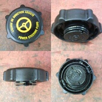 Různá víčka nalévání oleje a jiné