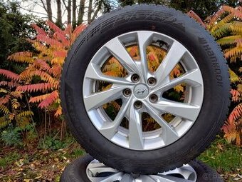 Originál ALU kola Hyundai Tucson R17 + zimní pneu