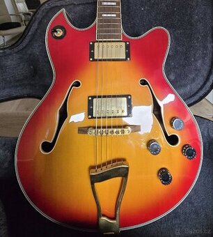 Semiakusticka lubová kytara Jackson - 1