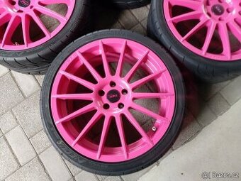 19BBS alu kola original BBS ruzove barbie R19 5x108