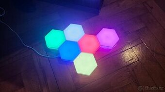 LED hexagon svítídlo s dálkovým ovládáním
