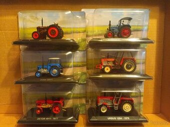 Traktory 1:43 Zetor, Ursus, Lanz Bulldog