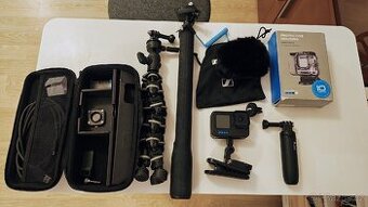 GoPro Hero 10 Black s bohatym prislusenstvim