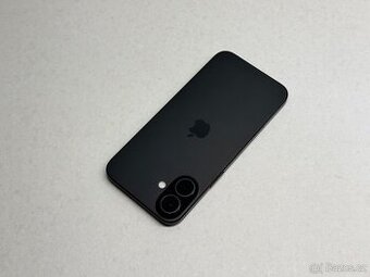 Apple iPhone 16 Plus 256GB–Černý,Baterie 99%, Krásný stav