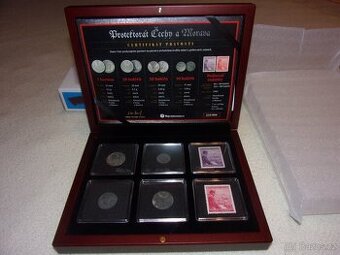 Prodám spec.kazetu mince a známky