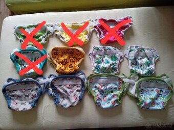 Látkové pleny a vkládačky