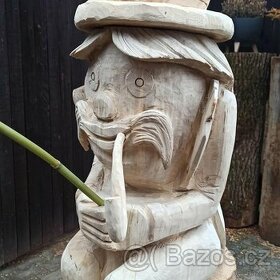 vodník motorovou pilou