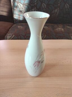 Porcelánová váza Zeh Scherzer Bavaria Germany – zlacená