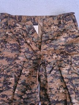 US kalhoty BDU digital woodland