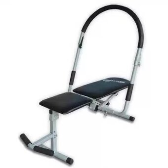 Starší,zachovala šikmá lavice na břicho King Gym pro