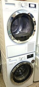 Prodám set Beko pračka a sušička super stav / dovoz, záruka
