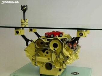 Motorstůl,konferenční stolek,Cofeetable Audi 3.0 tdi