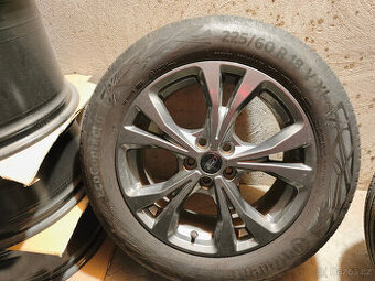 Ford Kuga - originál 18" alu disky s letními pneu Conti