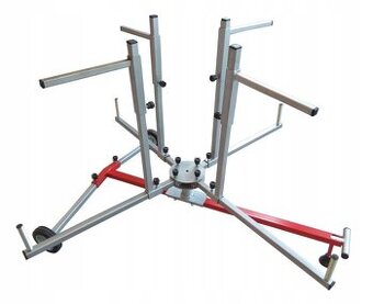 Skládací odvíječ trubek / kabelů