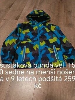 šustáková bunda vel. 140