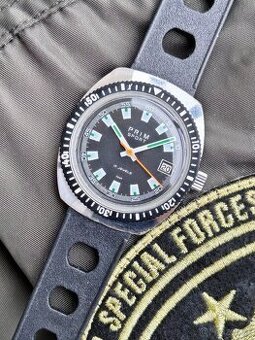 Československé mechanické vintage retro hodinky PRIM Sport 2