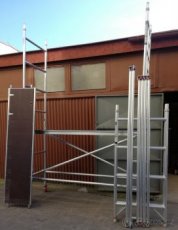 Profesionální hliníkové pojízdné lešení, věž