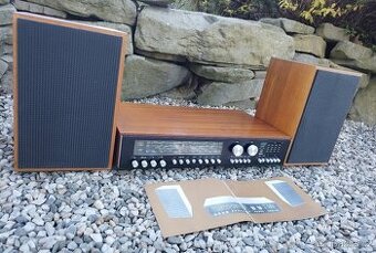 Stereo receiver a reprosoustavy TESLA Made in Czechoslovakia
