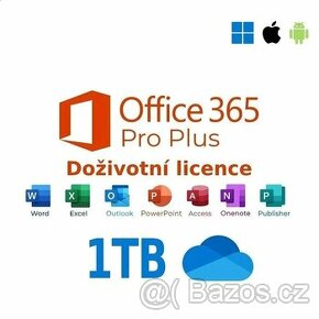 Microsoft Office 365 - doživotní licence (pro 5 PC)