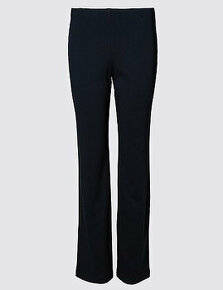 Marks & Spencer klasické kalhoty černé, velikost 44 / 16 K - 1