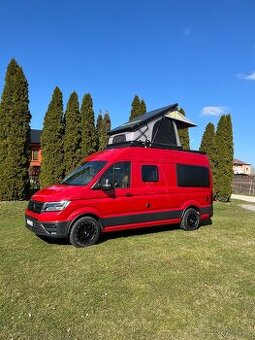 Obytný VW Crafter s jedinečným designovým provedení